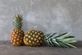 Ripe pineapples Royalty Free Stock Photo