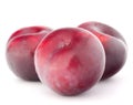 Ripe plum fruit Royalty Free Stock Photo