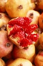 Ripe pomegranate