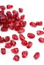 Ripe pomegranate seeds Royalty Free Stock Photo