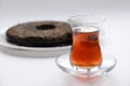 Ripe puer tea cake Royalty Free Stock Photo
