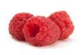 Ripe raspberry berry closeup