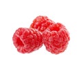 Ripe raspberry isolated Royalty Free Stock Photo