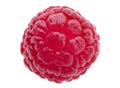 Ripe raspberry macro