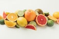 Ripe raw citruses Royalty Free Stock Photo