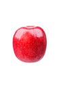 Ripe red apple. isolated on a white background Royalty Free Stock Photo
