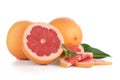 Ripe red grapefruit Royalty Free Stock Photo