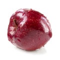 Ripe red juicy apple isolated Royalty Free Stock Photo