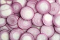 Ripe red onions Royalty Free Stock Photo