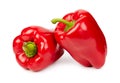 Ripe red peppers Royalty Free Stock Photo