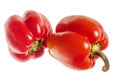 Ripe red peppers Royalty Free Stock Photo