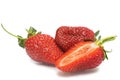 Ripe red strawberry Royalty Free Stock Photo