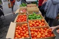 Beautiful produce at farmers` market, Arcata, CA.