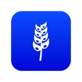 Ripe spica icon digital blue