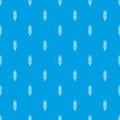 Ripe spike pattern seamless blue