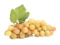 Ripe sweet grapes on white background Royalty Free Stock Photo