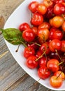 Ripe Sweet Maraschino Cherries Royalty Free Stock Photo