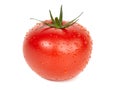 Ripe tomato.