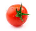 Ripe tomato isolated. Royalty Free Stock Photo