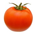 Ripe whole tomato