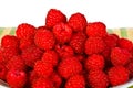 Ripe wild raspberries Royalty Free Stock Photo