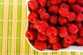 Ripe wild raspberries Royalty Free Stock Photo