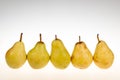 Ripe williams pears Royalty Free Stock Photo