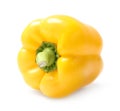 Ripe yellow bell pepper Royalty Free Stock Photo
