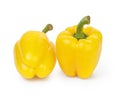 Ripe yellow bell pepper Royalty Free Stock Photo