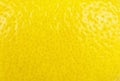 Ripe yellow lemon peel, as background. Texture. Macro Royalty Free Stock Photo