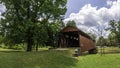 Historic Staats Mill Covered Bridge in Ripley, WV