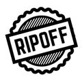 Ripoff black stamp