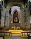 RIPON CATHEDRAL INTERIOR, NORTH YORKSHIRE, UK Royalty Free Stock Photo