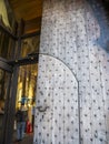 Studded Main Door of the Ripon Cathedral in North Yorkshire England