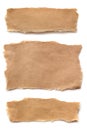 Ripped Brown Paper Royalty Free Stock Photo