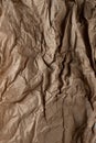 Ripped brown paper surface