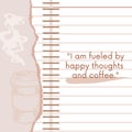 Ripped Notepad Motivational Quote Spring Notebook