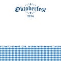 Ripped paper Oktoberfest background with text Oktoberfest 2014