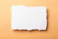 Ripped white paper with colored background with space for text Royalty Free Stock Photo