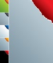 Rippedcorner background Royalty Free Stock Photo