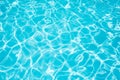 Ripple blue water in swimming pool Royalty Free Stock Photo