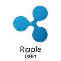 Ripple cryptocurrency symbol