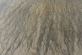 Ripple marks on sand beach Royalty Free Stock Photo