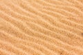 Ripple patterns in the beach sand Royalty Free Stock Photo