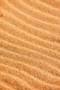 Ripple patterns on the sand Royalty Free Stock Photo