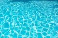 Ripple water surface in swimming pool Royalty Free Stock Photo