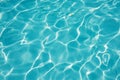 Ripple Water in swimming pool witn sun reflection Royalty Free Stock Photo