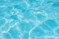 Ripple Water in swimming pool witn sun reflection Royalty Free Stock Photo