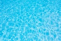 Ripple Water in swimming pool witn sun reflection Royalty Free Stock Photo