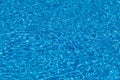 Ripple Water in swimming pool witn sun reflection Royalty Free Stock Photo